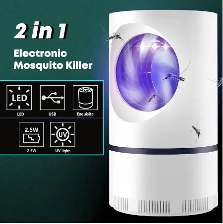 Electronic Mosquito Killer - UV LED Mosquito Trap Lamp